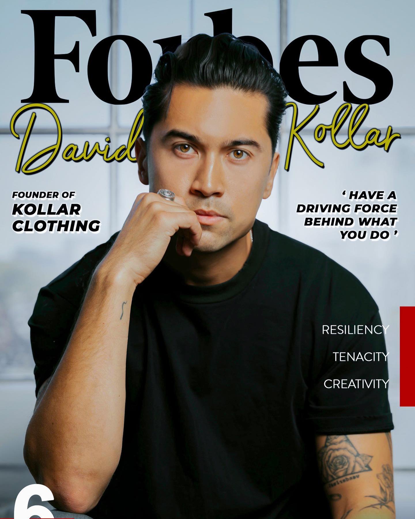 David Kollar on the cover of Forbes